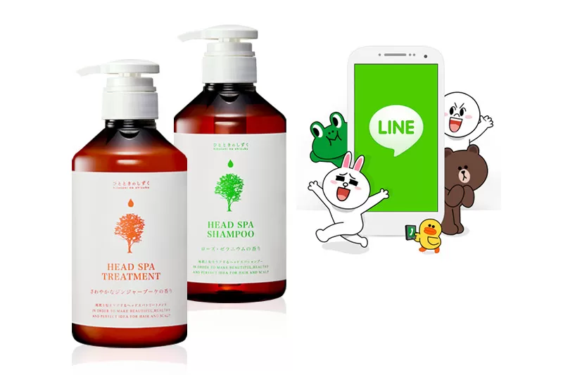 当店オリジナル『 ひとときのしずく 』頭皮ケア製品のLINEアカウントが出来ました！